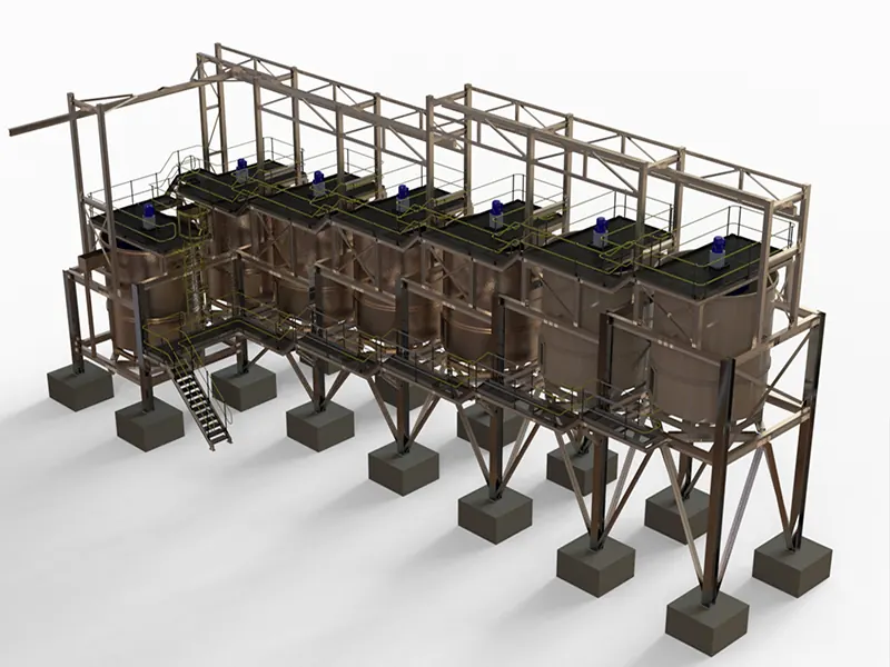 Mining process plant equipment project